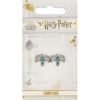 Official Harry Potter Silver Plated Diadem Stud Earrings