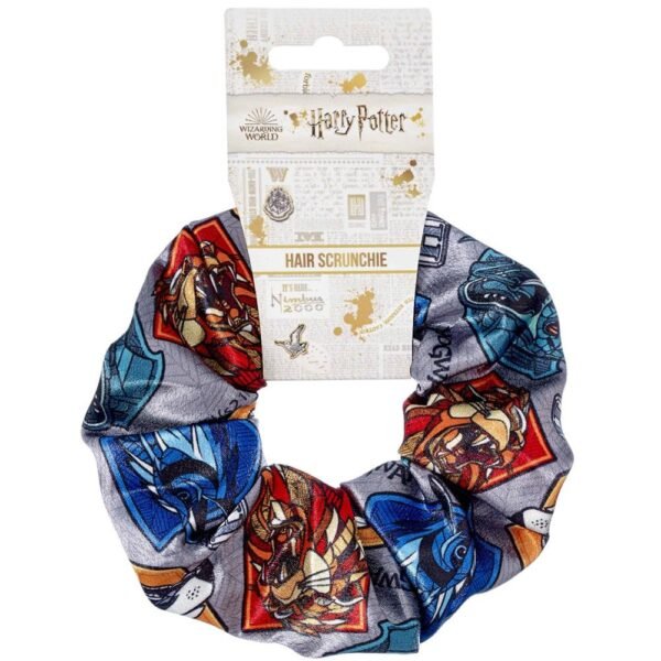 Official Harry Potter House Crests Hair Scrunchie