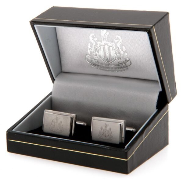 Official Newcastle United FC Stainless Steel Cufflinks Official Newcastle United FC Stainless Steel Cufflinks
