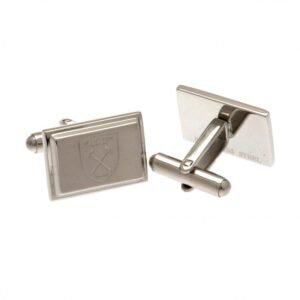 Official West Ham United FC Stainless Steel Cufflinks Official West Ham United FC Stainless Steel Cufflinks