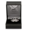 23236-Arsenal-FC-Black-Inlay-Ring-1 Official Arsenal FC Black Inlay Ring Medium