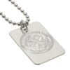 Official Celtic FC Silver Plated Dog Tag & Chain Official Celtic FC Silver Plated Dog Tag & Chain