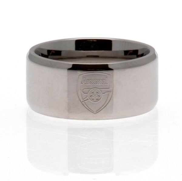 2443-Arsenal-FC-Band-Ring-2 Official Arsenal FC Band Ring Large