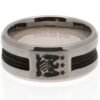 26534-Manchester-City-FC-Black-Inlay-Ring-EC Official Manchester City FC Black Inlay Ring Large EC