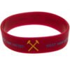 Official West Ham United FC Silicone Wristband