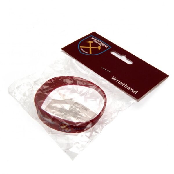 Official West Ham United FC Silicone Wristband Official West Ham United FC Silicone Wristband