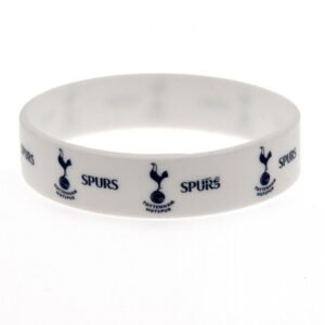 Official Tottenham Hotspur FC White Silicone Wristband Official Tottenham Hotspur FC White Silicone Wristband