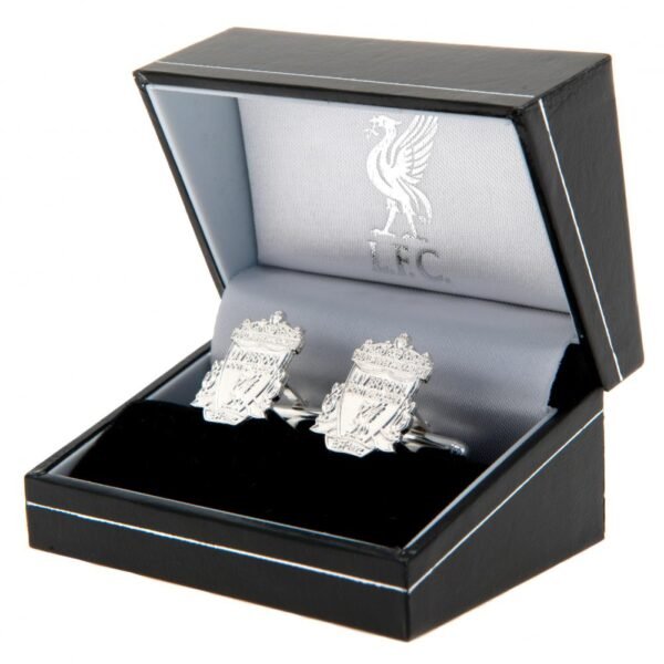 Official Liverpool FC Sterling Silver Crest Cufflinks Official Liverpool FC Sterling Silver Crest Cufflinks