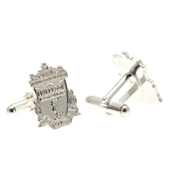Official Liverpool FC Sterling Silver Crest Cufflinks Official Liverpool FC Sterling Silver Crest Cufflinks