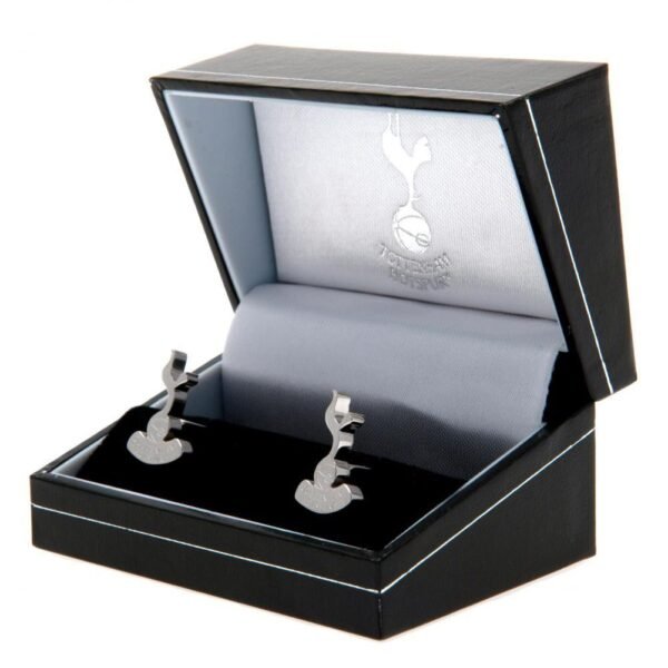 Official Tottenham Hotspur FC Stainless Steel Formed Cufflinks Official Tottenham Hotspur FC Stainless Steel Formed Cufflinks