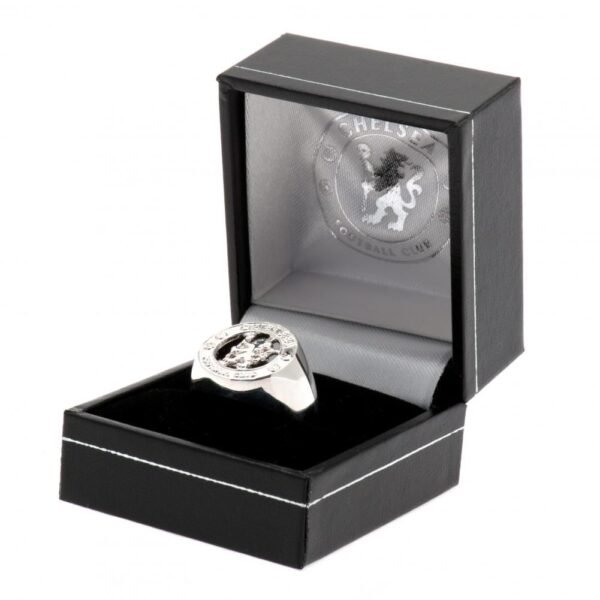 36203-Chelsea-FC-Sterling-Silver-Ring-1-1 Official Chelsea FC Sterling Silver Ring Large