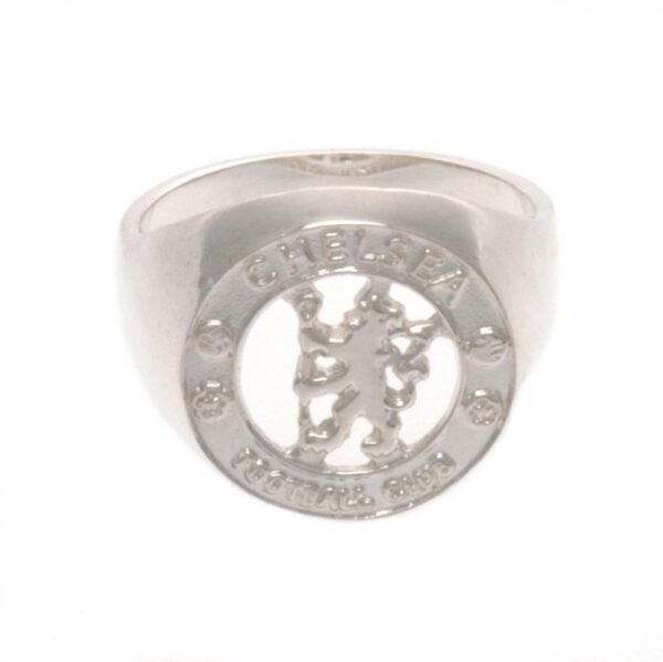36203-Chelsea-FC-Sterling-Silver-Ring-2 Official Chelsea FC Sterling Silver Ring Large