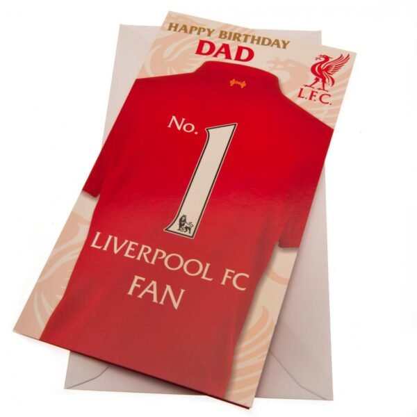 36315-Liverpool-FC-Birthday-Card-Dad-3 Official Liverpool FC No. 1 Dad Birthday Card