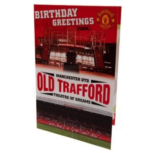 Official Manchester United FC Pop-Up Birthday Card