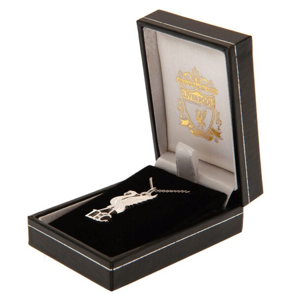 Official Liverpool FC Sterling Silver Pendant & Chain LB Official Liverpool FC Sterling Silver Pendant & Chain LB