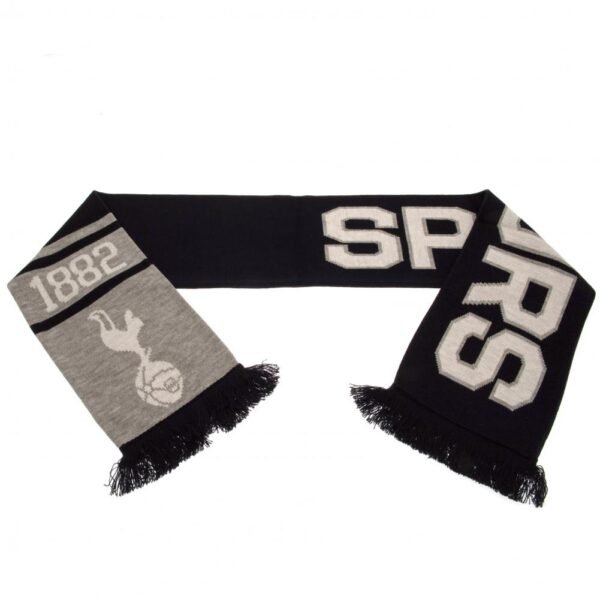 39706-Tottenham-Hotspur-FC-Scarf-NR-2-1 Official Tottenham Hotspur FC Nero Scarf