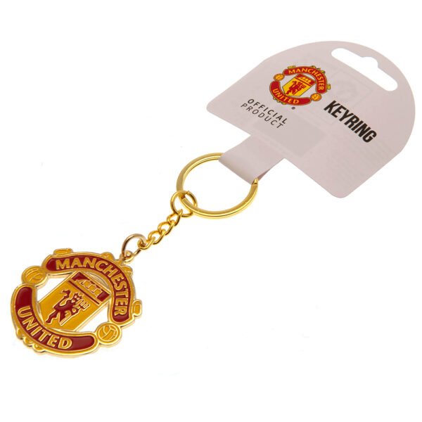 Official Manchester United FC Crest Keyring Official Manchester United FC Crest Keyring