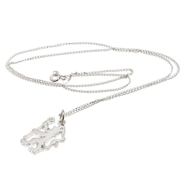 Official Chelsea FC Sterling Silver Pendant & Chain LN Official Chelsea FC Sterling Silver Pendant & Chain LN