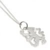 Official Chelsea FC Sterling Silver Pendant & Chain LN Official Chelsea FC Sterling Silver Pendant & Chain LN
