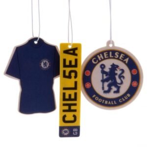 Official Chelsea FC 3pk Air Freshener Official Chelsea FC 3pk Air Freshener