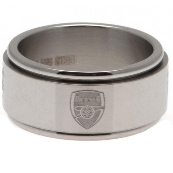 4277-Arsenal-FC-Spinner-Ring Official Arsenal FC Spinner Ring Small