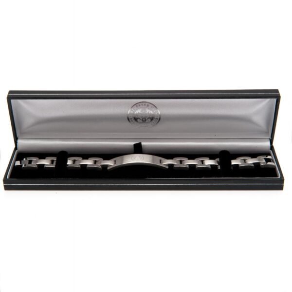 Official Leicester City FC Stainless Steel Bracelet