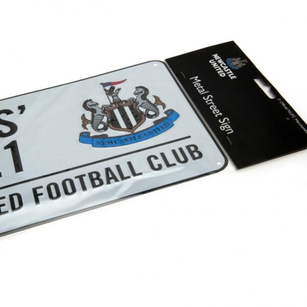 Official Newcastle United FC Large Crest Street Sign