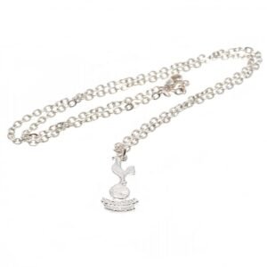 Official Tottenham Hotspur FC Silver Plated Pendant & Chain Official Tottenham Hotspur FC Silver Plated Pendant & Chain