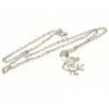 Official Rangers FC Silver Plated Pendant & Chain Official Rangers FC Silver Plated Pendant & Chain