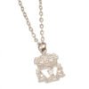 Official Liverpool FC Silver Plated Pendant & Chain Official Liverpool FC Silver Plated Pendant & Chain