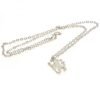 Official Chelsea FC Silver Plated Pendant & Chain LN Official Chelsea FC Silver Plated Pendant & Chain LN