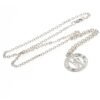 Official Chelsea FC Silver Plated Pendant & Chain Official Chelsea FC Silver Plated Pendant & Chain