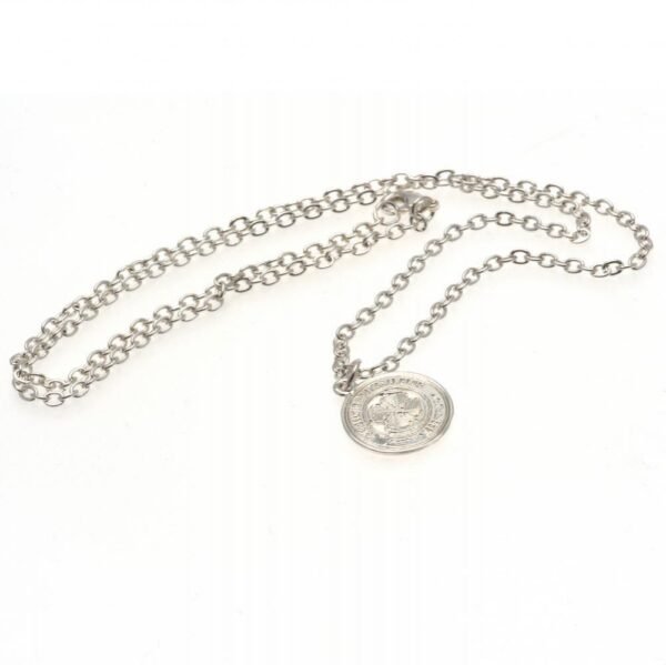 Official Celtic FC Silver Plated Pendant & Chain Official Celtic FC Silver Plated Pendant & Chain