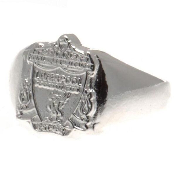 5995-Liverpool-FC-Silver-Plated-Crest-Ring-2 Official Liverpool FC Silver Plated Crest Ring Medium