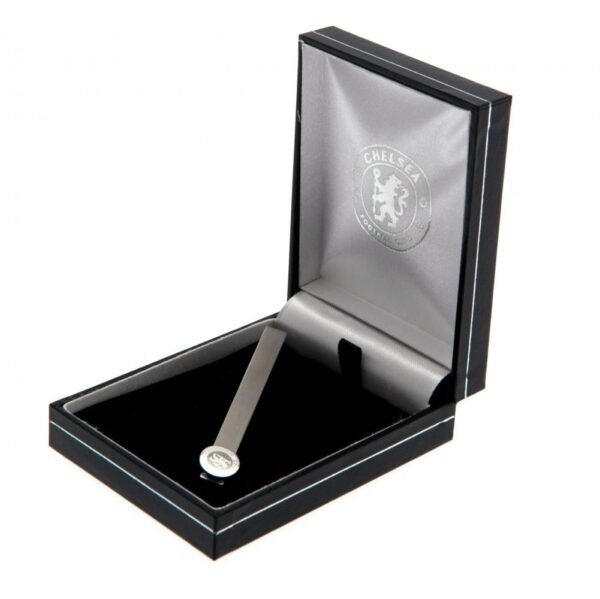 Official Chelsea FC Stainless Steel Tie Slide Official Chelsea FC Stainless Steel Tie Slide