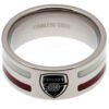 65950-Arsenal-FC-Colour-Stripe-Ring-3 Official Arsenal FC Colour Stripe Ring Medium