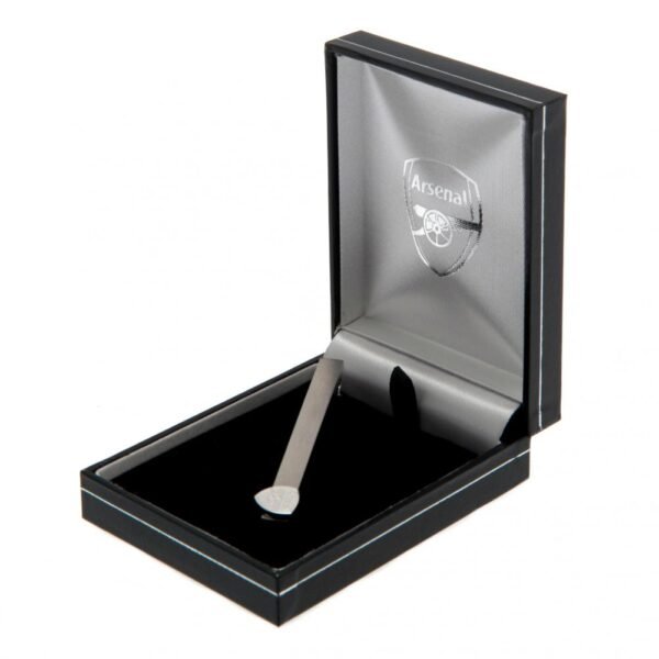 Official Arsenal FC Stainless Steel Tie Slide Official Arsenal FC Stainless Steel Tie Slide