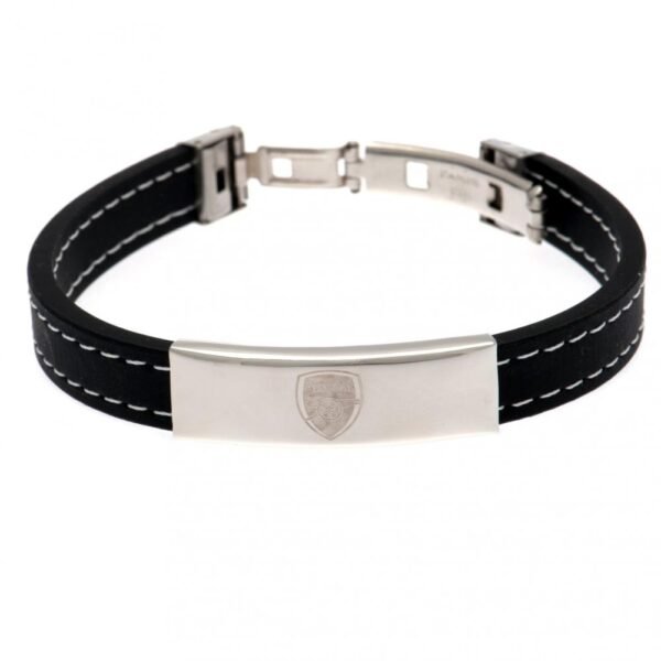Official Arsenal FC Stitched Silicone Bracelet Official Arsenal FC Stitched Silicone Bracelet