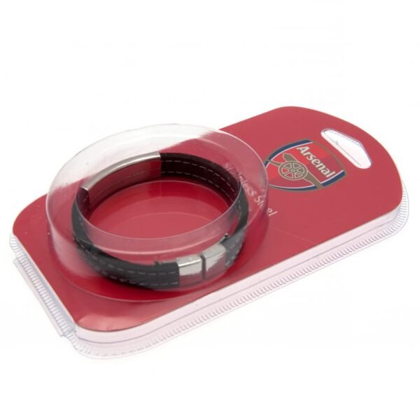 Official Arsenal FC Stitched Silicone Bracelet Official Arsenal FC Stitched Silicone Bracelet