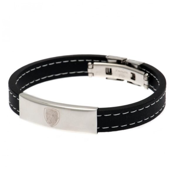 Official Arsenal FC Stitched Silicone Bracelet Official Arsenal FC Stitched Silicone Bracelet