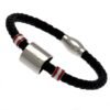 Official Liverpool FC Colour Ring Leather Bracelet Official Liverpool FC Colour Ring Leather Bracelet