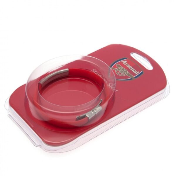 Official Arsenal FC Colour Silicone Bracelet Official Arsenal FC Colour Silicone Bracelet