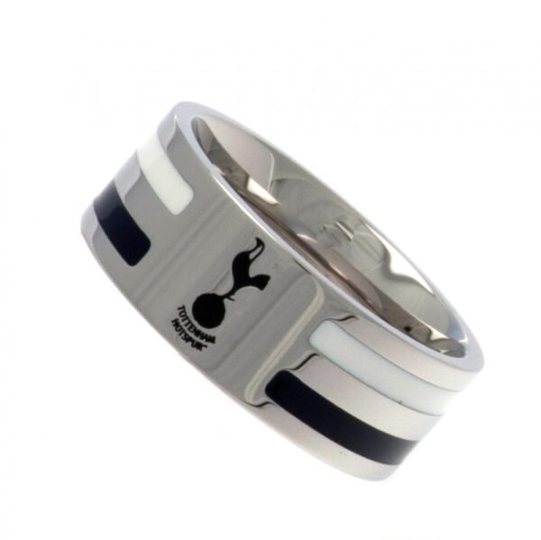 66057-Tottenham-Hotspur-FC-Colour-Stripe-Ring-1-1 Official Tottenham Hotspur FC Colour Stripe Ring Large
