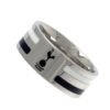 66057-Tottenham-Hotspur-FC-Colour-Stripe-Ring-1 Official Tottenham Hotspur FC Colour Stripe Ring Medium