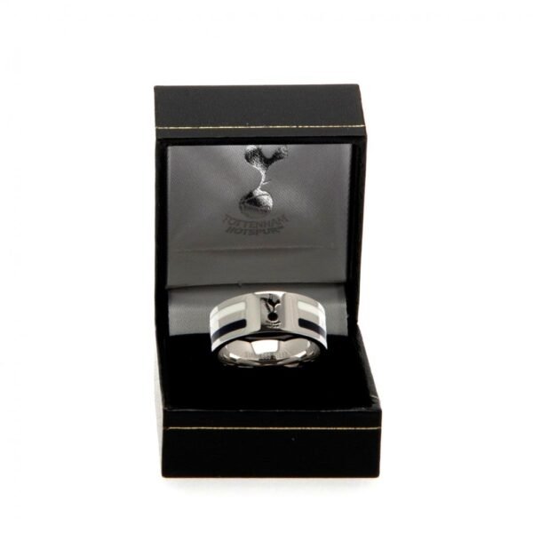 66057-Tottenham-Hotspur-FC-Colour-Stripe-Ring-2-1 Official Tottenham Hotspur FC Colour Stripe Ring Large