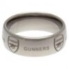 Official Arsenal FC Super Titanium Ring Medium