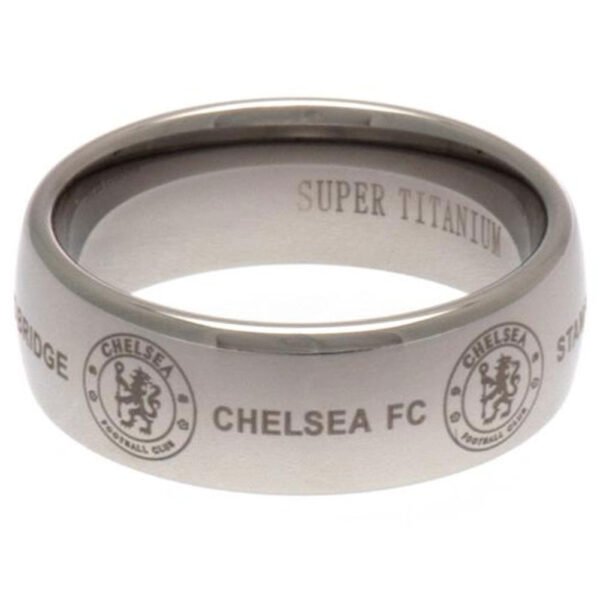 66109-Chelsea-FC-Super-Titanium-Ring-1-1 Official Chelsea FC Super Titanium Ring Large
