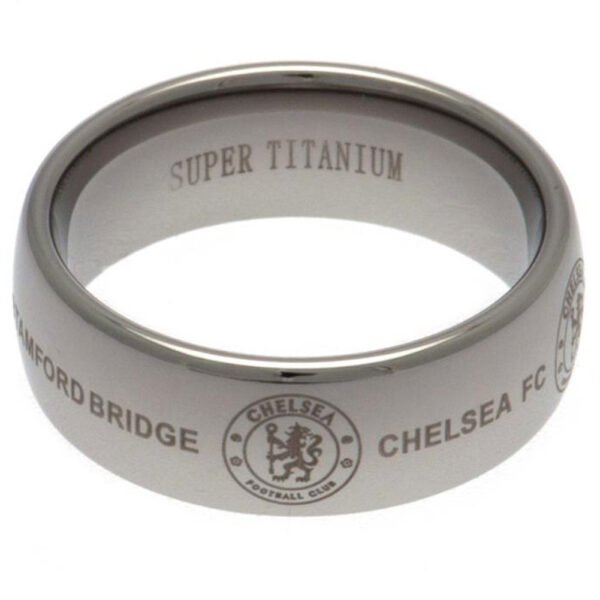 66109-Chelsea-FC-Super-Titanium-Ring Official Chelsea FC Super Titanium Ring Medium