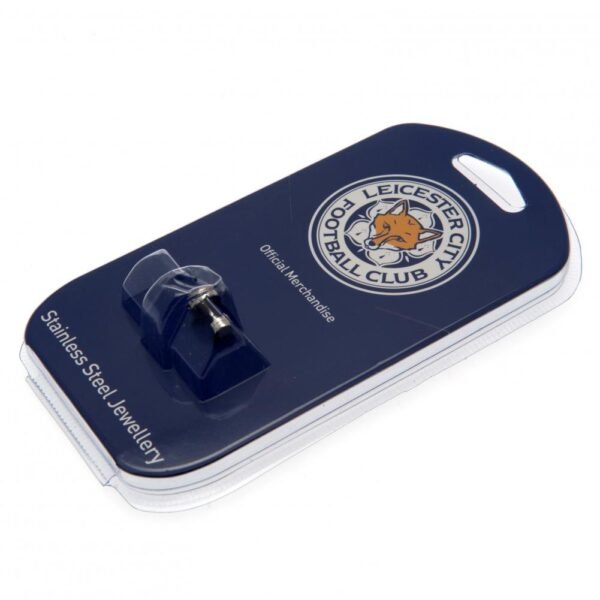 Official Leicester City FC Stainless Steel Stud Earring Official Leicester City FC Stainless Steel Stud Earring