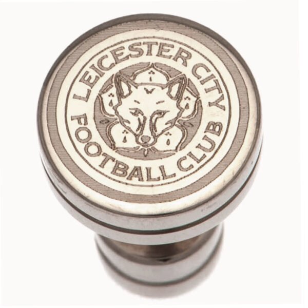 Official Leicester City FC Stainless Steel Stud Earring Official Leicester City FC Stainless Steel Stud Earring